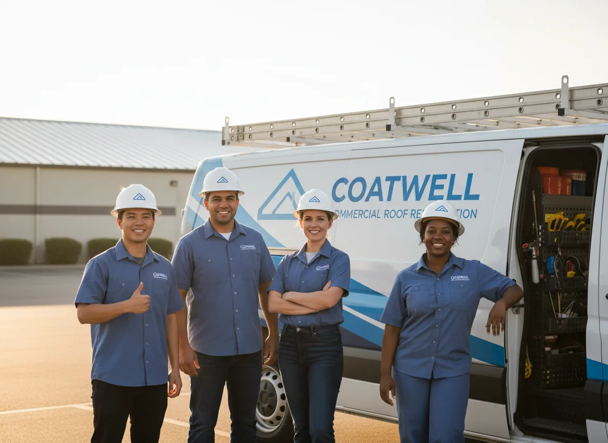 Commercial roof coating company in Midland, GA